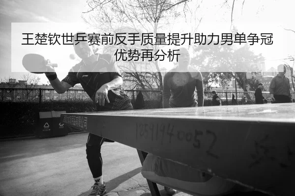 王楚钦世乒赛前反手质量提升助力男单争冠优势再分析